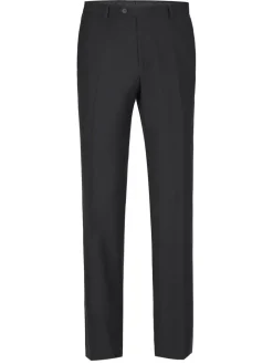 Men's Slim Fit Solid Stretch 2-Piece Suit