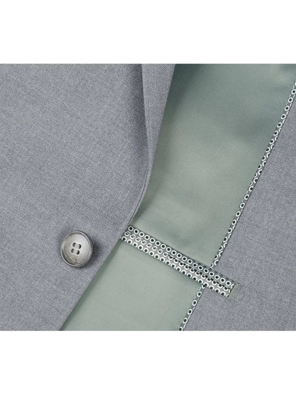 Men's Slim Fit Solid Stretch 2-Piece Suit