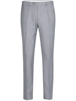Men's Slim Fit Solid Stretch 2-Piece Suit