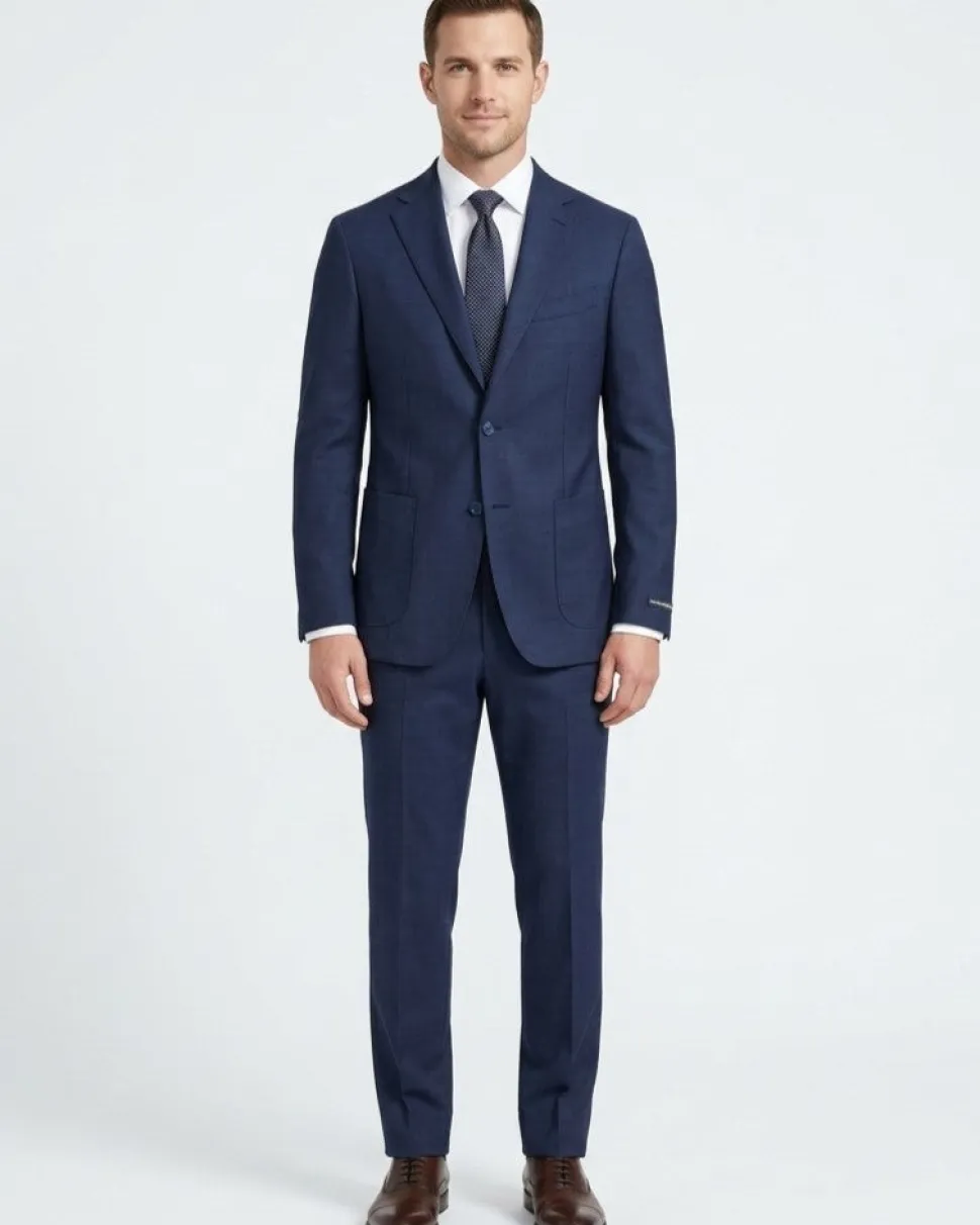Men's Slim Fit Travel Suit Anti-Microbial/ Nature Stretch/ Wrinkle Resistant