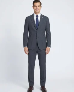 Men's Slim Fit Travel Suit Anti-Microbial/ Nature Stretch/ Wrinkle Resistant