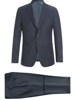 Men's Slim Fit Travel Suit Anti-Microbial/ Nature Stretch/ Wrinkle Resistant