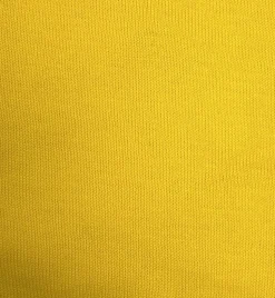 Men's Solid Yellow Pullover Cotton Blend Turtleneck Sweater
