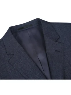 Men's Two Piece Classic Fit Wool Blend Suit