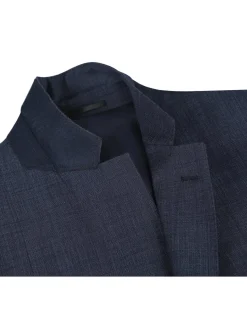 Men's Two Piece Classic Fit Wool Blend Suit