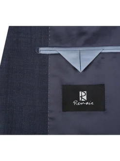 Men's Two Piece Classic Fit Wool Blend Suit
