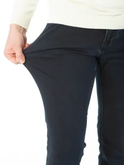 Montreux Mens Slim Fit Navy Blue 5 Pocket Stretch Jeans