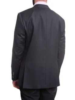 Napoli Classic Fit Navy Blue Basket Weave Half Canvassed Reda Wool Blazer
