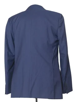 Napoli Mens 42L Blue 100% Wool Classic Fit 2 Piece Suit