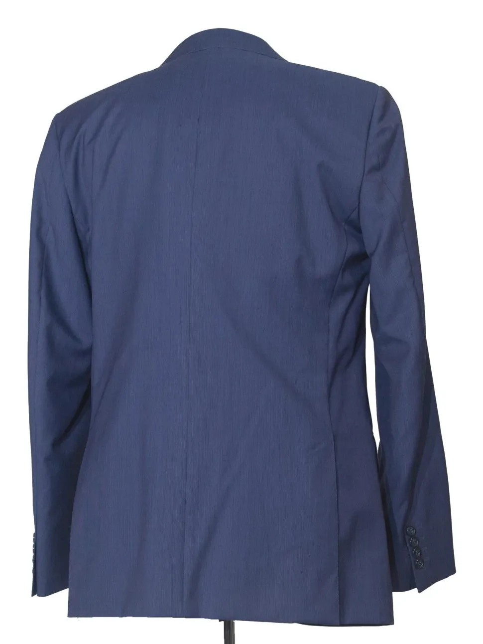 Napoli Mens 42L Blue 100% Wool Classic Fit 2 Piece Suit