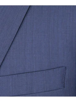 Napoli Mens 42L Blue 100% Wool Classic Fit 2 Piece Suit