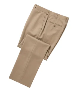 Prontomoda Tan Regular Fit Wool Notch Lapel 2 Button Suit
