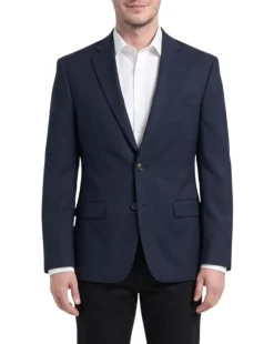 Ralph Lauren Navy Blue Classic Fit Notch Lapel 2-Button Wool Blazer