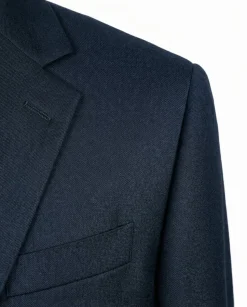 Ralph Lauren Navy Blue Classic Fit Notch Lapel 2-Button Wool Blazer
