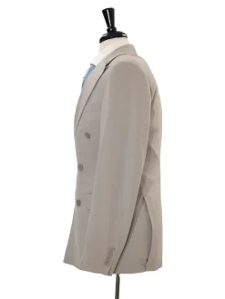 Ralph Lauren Purple Label Mens 40L Gray 100% Wool Double Breasted 2 Piece Suit
