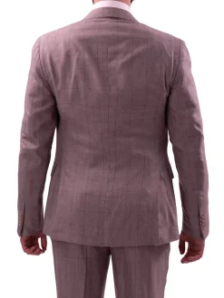 Ralph Lauren Purple Label Men's 38R Extra Slim Fit Gray Pure Cashmere 2 Piece Suit