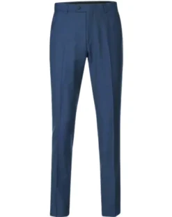 Raphael Blue Check Slim Fit Notch Lapel 2 Button Stretch Suit