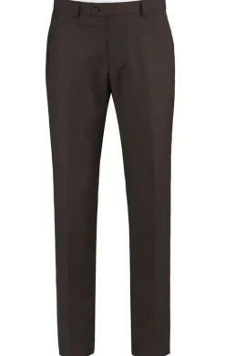 Raphael Men's Slim Fit Dark Brown Two Button Suit