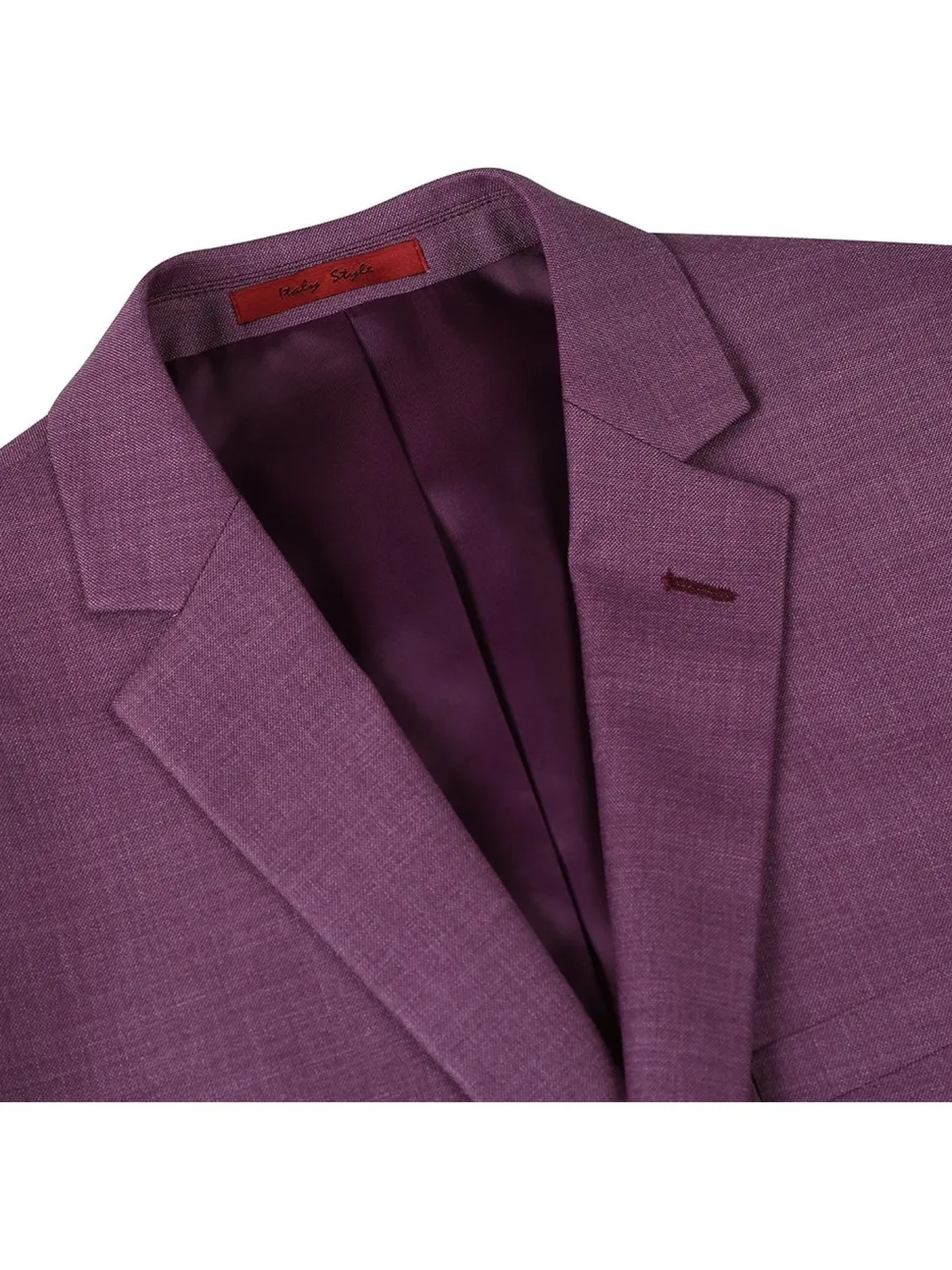 Raphael Men's Slim Fit Notch Lapels Solid Suits