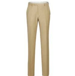 Raphael Men’s Slim Fit Tan Super 170’s Notch Lapel Wool Two Button Suit