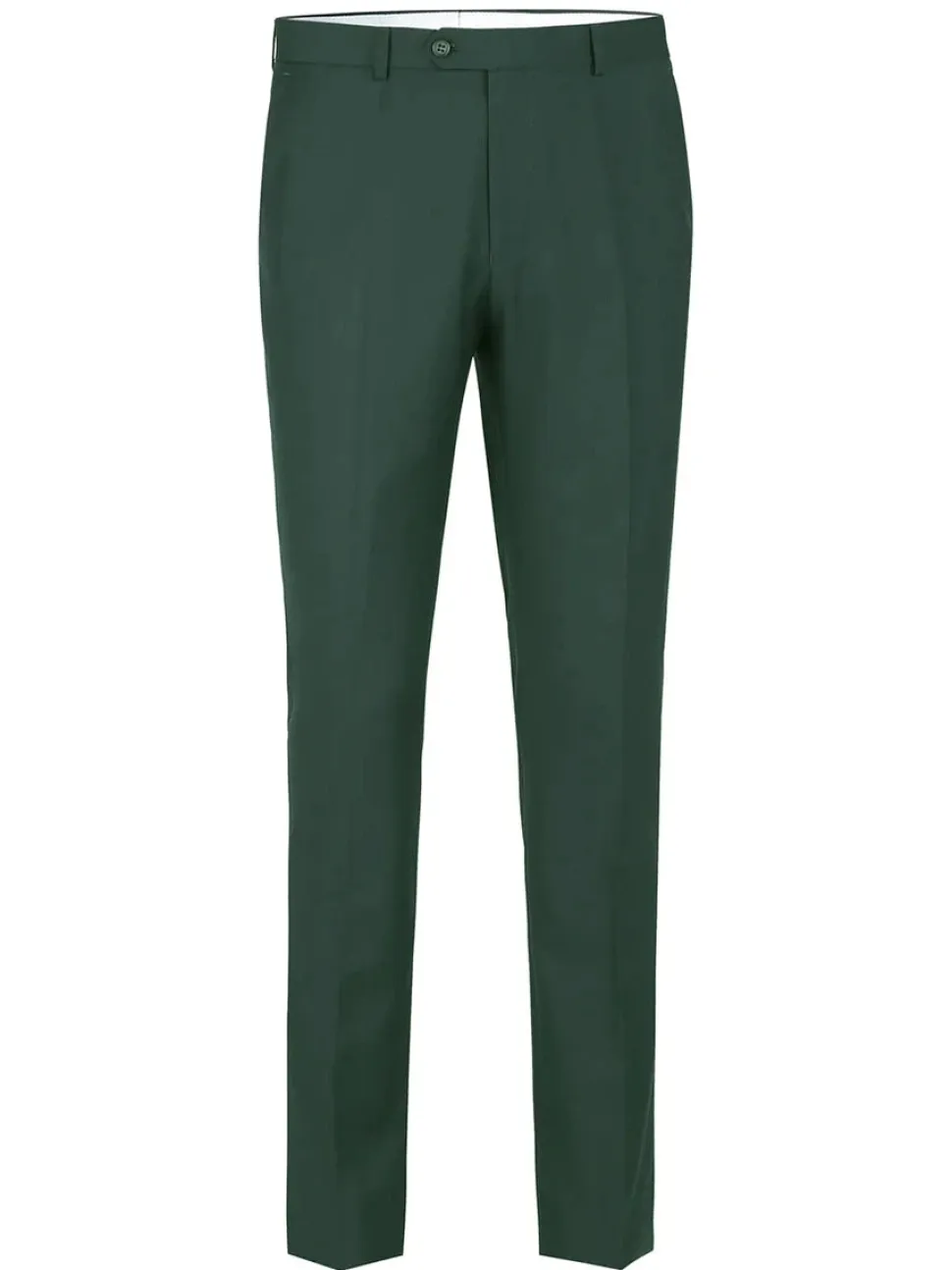 Raphael Men's Washable Flat Front Slim Fit Hunter Green Dress Pants