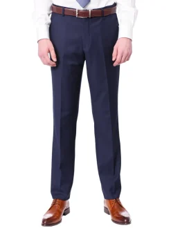 Raphael Slim Fit Blue Dress Pants