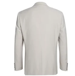 Raphael Solid Beige Notch Lapel Slim Fit Two Button Suit