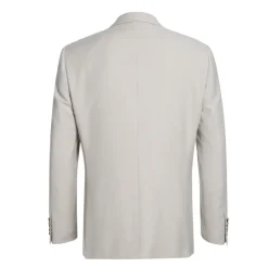 Raphael Solid Beige Notch Lapel Classic Fit Two Button Suit