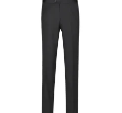Raphael Solid Black Classic Fit One Button Peak Lapel Tuxedo Suit