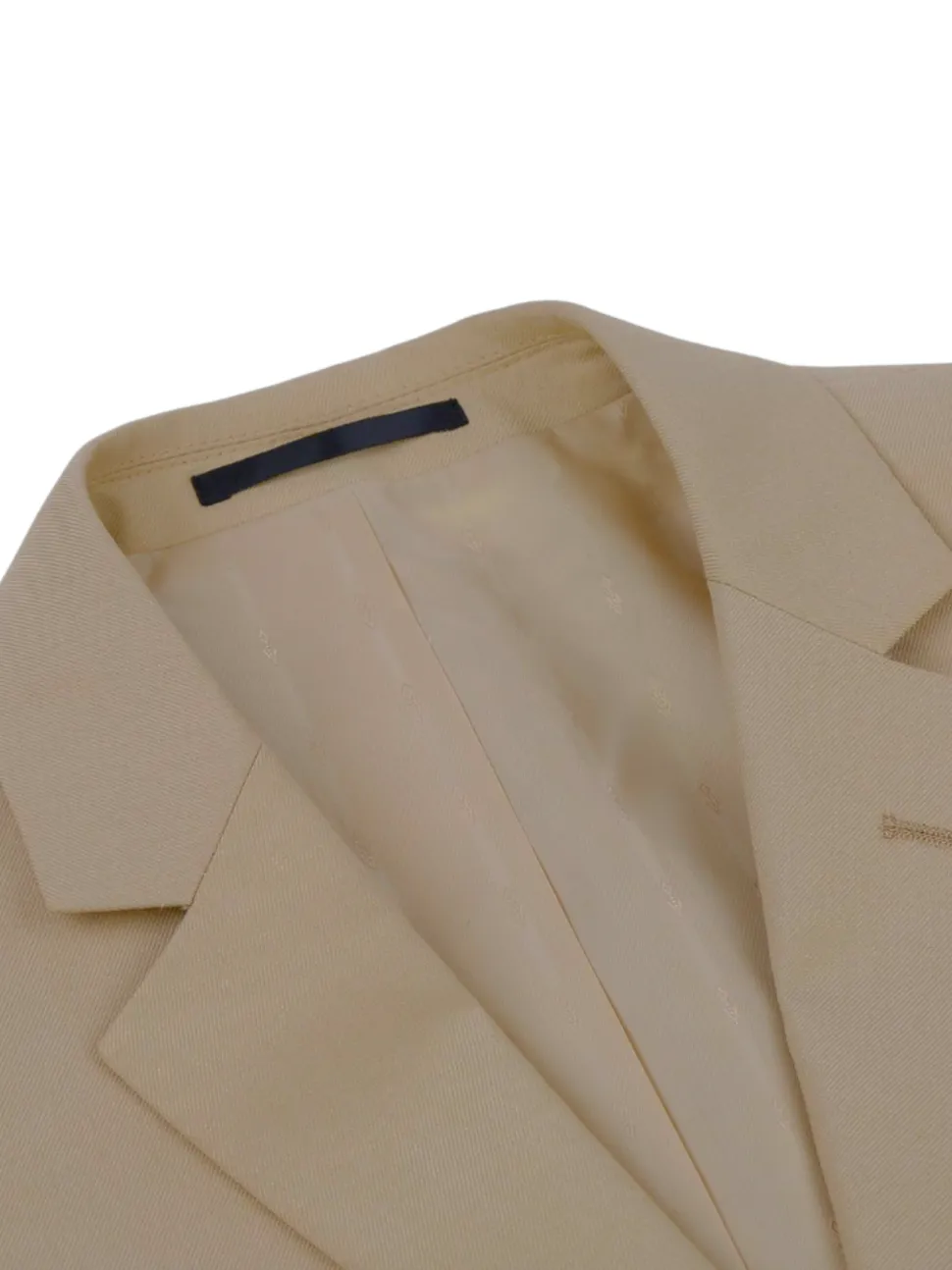 Raphael Solid Dark Tan Notch Lapel Slim Fit Two Button Suit