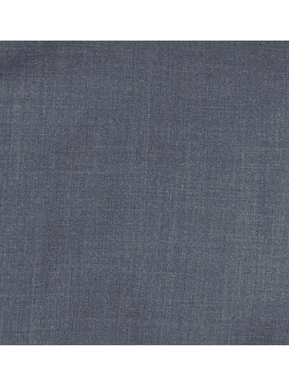 Solid Charcoal Gray Regular Fit 100% Wool 2 Piece Suit With Pleated Pants