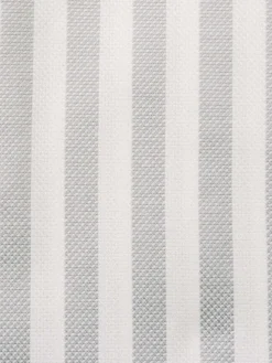Steven Land Elite Men's Gray Stripe French Cuff Cotton Cutaway Collar Dress Shirt