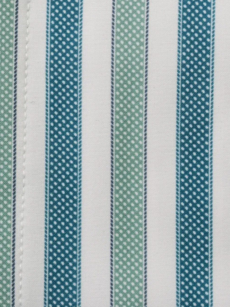 Steven Land Green & Teal Striped Club Collar French Cuff 100% Cotton Wrinkle & Shrink Free Dress Shirt