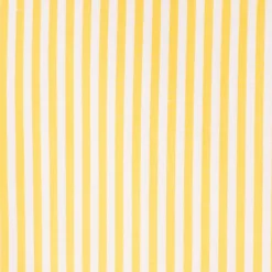 Steven Land Mens Marigold Yellow Striped 100% Cotton French Cutaway Collar Cuff Dress Shirt